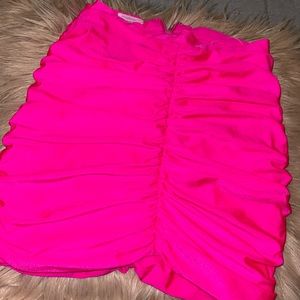 Mistress rock hot pink skirt